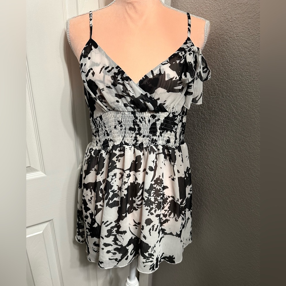 Lapis surplice cami top